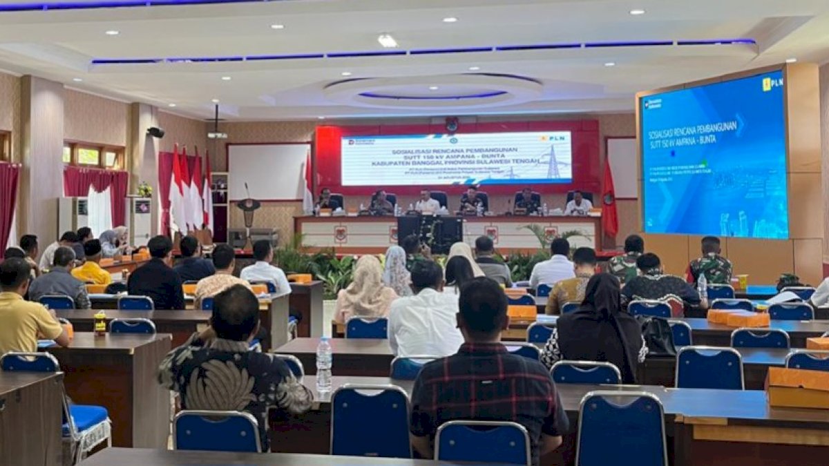PLN Bangun Jaringan Listrik 150 kV Ampana – Bunta, Perkuat Interkoneksi di Sulawesi Tengah