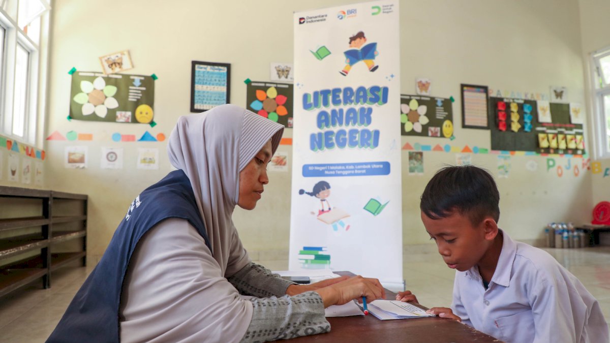 BRI Peduli Gaungkan Semangat Kemerdekaan Melalui Program Literasi Anak Negeri