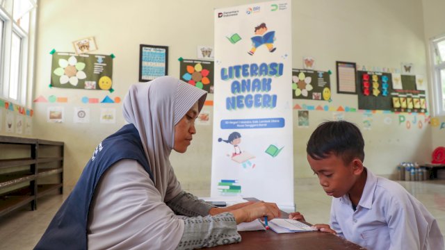 BRI Peduli hadirkan program Literasi Anak Negeri. Foto: Istimewa,