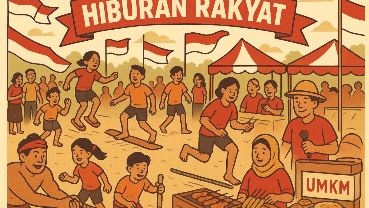 LMKN Sebut Tidak ada Pungutan Royalti Acara Hiburan Rakyat HUT ke-80 Kemerdekaan RI