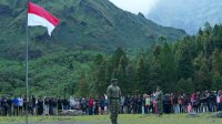 TNI AD Gandeng Pemuda Pecinta Alam Upacara Bendera Hari Kemerdekaan ke-80 di Lembah Ramma