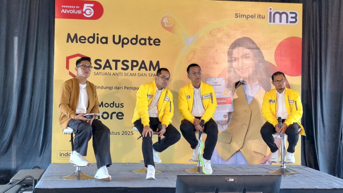 IM3 Perkenalkan Fitur SATSPAM di Makassar, Perluas Perlindungan Masyarakat dari Penipuan Digital
