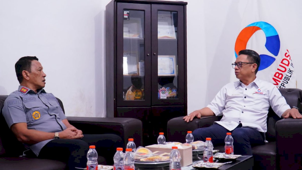 Tingkatkan Layanan Publik, Kakanwil Kemenkum Sulsel Perkuat Koordinasi dengan Ombudsman