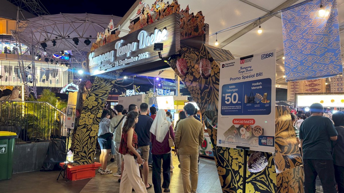 Hadirkan Ratusan UMKM Kuliner, BRI Tawarkan Cashback &amp; Program Menarik di Kampoeng Tempo Doeloe 2025
