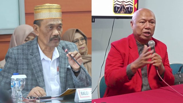 Prof Sukardi Weda (kiri), Dr. Zulfajri Basri Hasanuddin (kanan). Kolase/SS