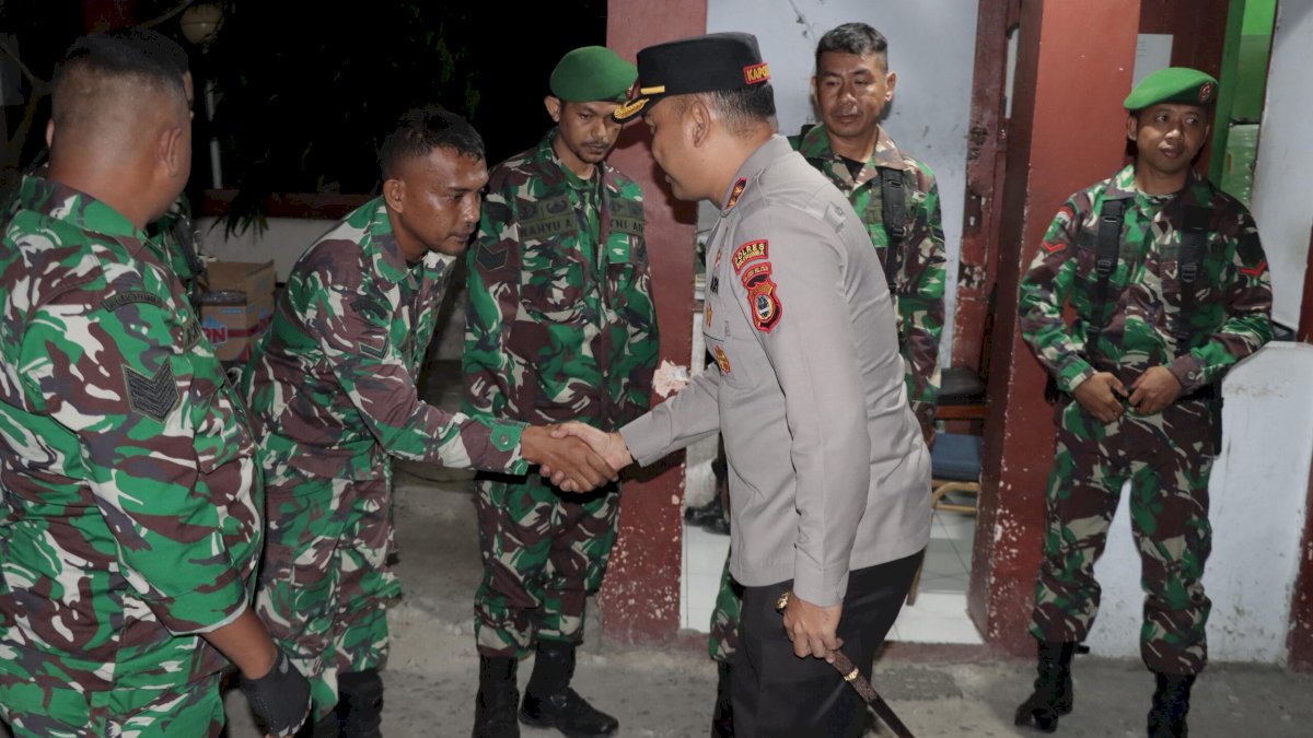 Dipimpin AKBP Restu Wijayanto, Polres Bulukumba-Kodim 1411/BLK Gelar Patroli Bersama Jaga Kondusifitas Wilayah