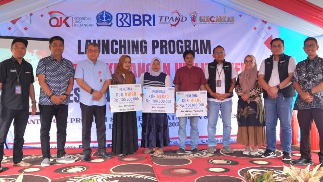 Launching program EKI di Desa Bacu Kabupaten Bone. Foto: istimewa.