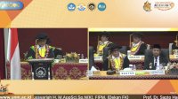 Dies Natalis ke-64 UNM, Rektor Prof Karta Sampaikan Akreditasi Unggul di Hadapan Mendikdasmen