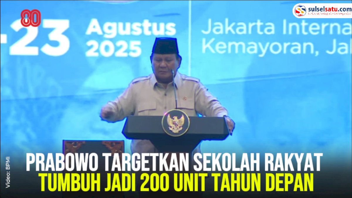 VIDEO: Prabowo Targetkan Sekolah Rakyat Tumbuh Jadi 200 Unit Tahun Depan