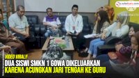 VIDEO: Dua Siswi SMKN 1 Gowa Dikeluarkan karena Acungkan Jari Tengah ke Guru