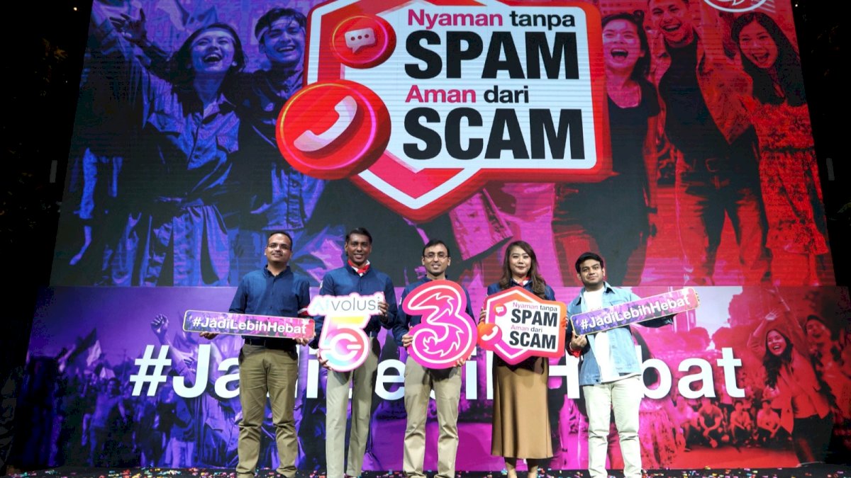 Tri Bekali Anak Muda Indonesia Solusi Merdeka dari Ancaman Digital Bersama Teknologi AI: Anti Spam dan Scam