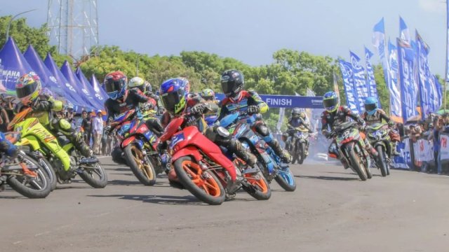 Yamaha Cup Race yang digelar perdana di Titik Nol Tanjung Bira, Sulsel. Foto: Istimewa.