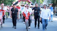 Meriahkan HUT ke-80 Republik Indonesia, Pemkab Takalar Gelar Pawai Sepeda dan Becak Hias