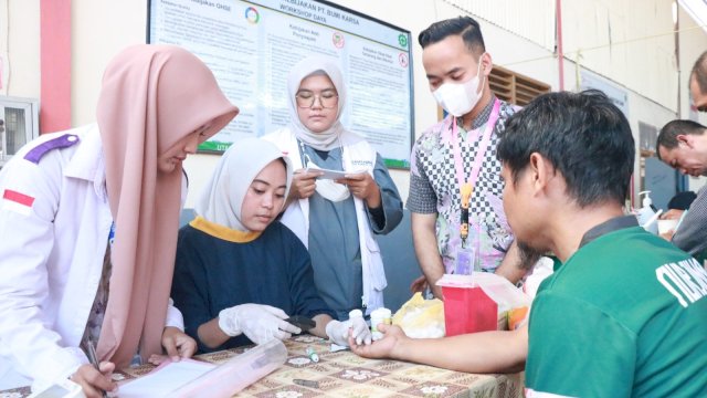 Bumi Karsa rayakan Hari Kemerdekaan dengan memberikan pemeriksaan kesehatan gratis. Foto: Istimewa.