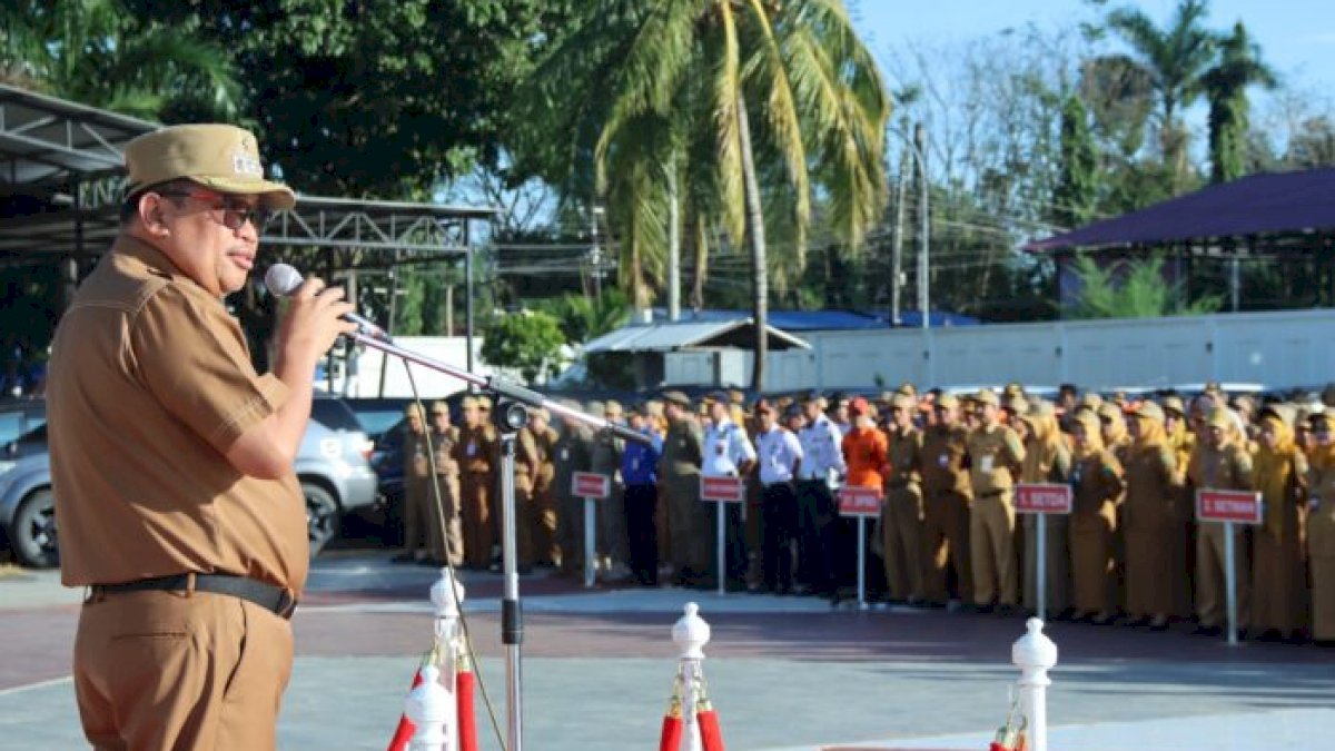 Pimpin Apel, Bupati Takalar Tegaskan Komitmen Bersama H Hengky: Tidak Ada Jual Beli Jabatan
