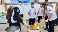 Wakil Bupati Takalar Hadiri Pemusnahan 5.660 Berkas Arsip
