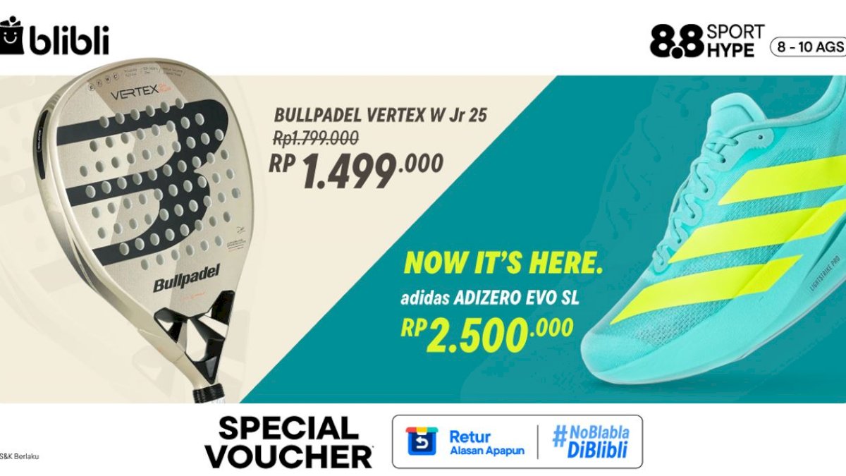 Semakin Murah di Promo 8.8 Agustus 2025 Sport Hype, Pilihan Sepatu Asics Terbaik untuk Aktivitas Aktif