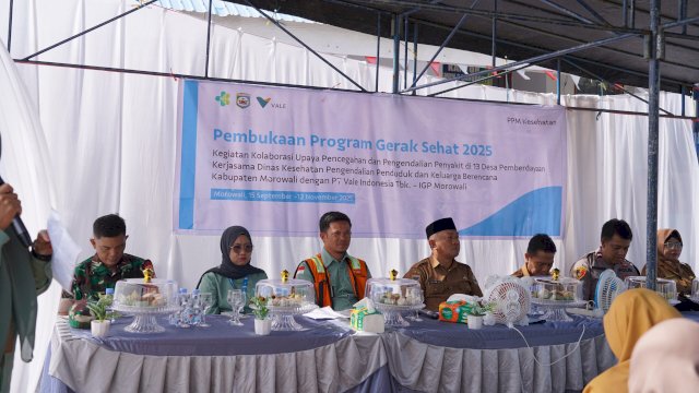 Pembukaan Program Gerak Sehat 2025. Foto: Istimewa.