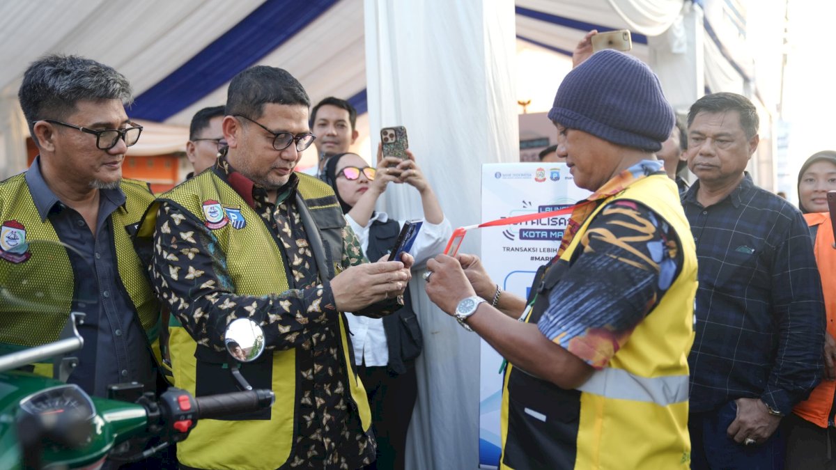 Pemkot Makassar Resmi Luncurkan Digitalisasi Parkir, Awali Uji Coba di Jalan Somba Opu dan WR Supratman