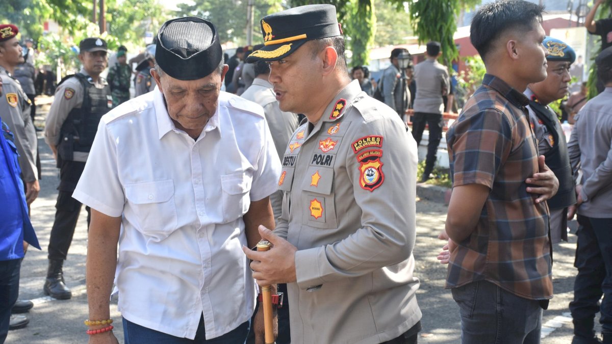 Aksi Unras Siang Hingga Malam Kondusif, Kapolres Bulukumba Apresiasi Semua Pihak