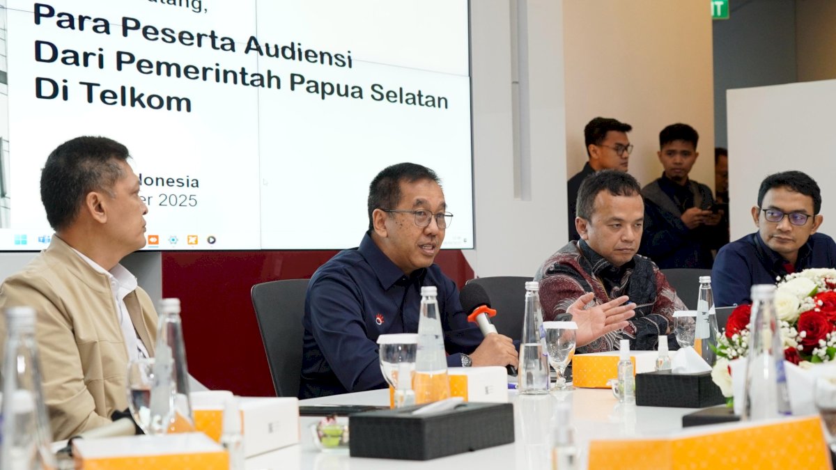 Transparansi Pemulihan SKKL, Telkom Terima Audiensi Pemda dan Komunitas Papua Selatan