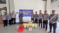Peringati Hari Keselamatan Nasional, Polantas Polres Jeneponto Bersama Santri Gelar Doa Khusyuk