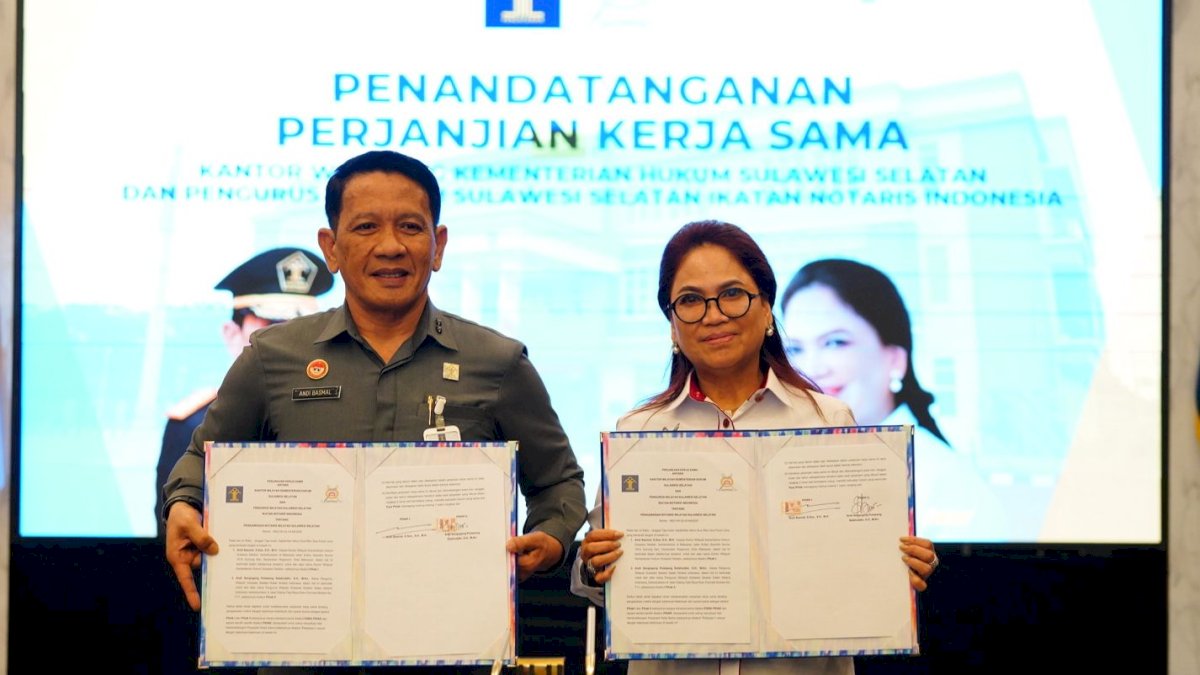 Sinergi Kemenkum dan INI Sulsel, Pengawasan Notaris Kini Lebih Optimal