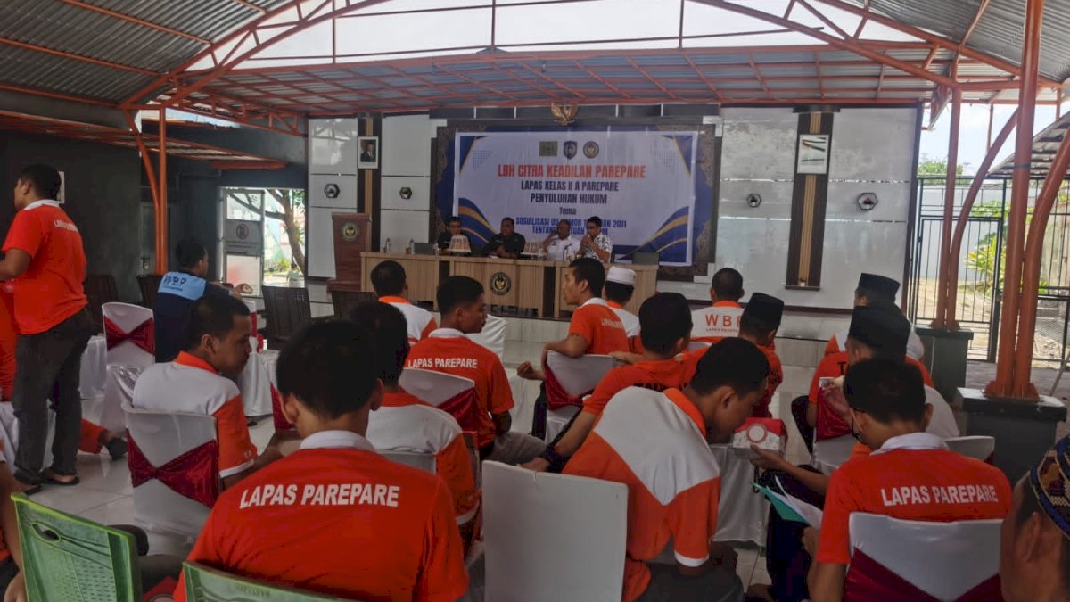 Kanwil Kemenkum Sulsel Gelar Penyuluhan Hukum dan Monitoring OBH di Parepare-Barru