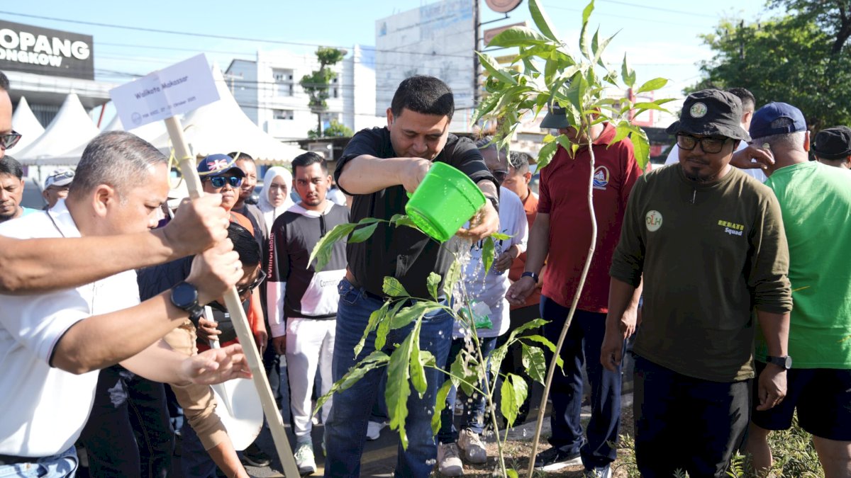 GPIB Canangkan Tanam Pohon Tabebuya, Dukung Penghijauan Lingkungan