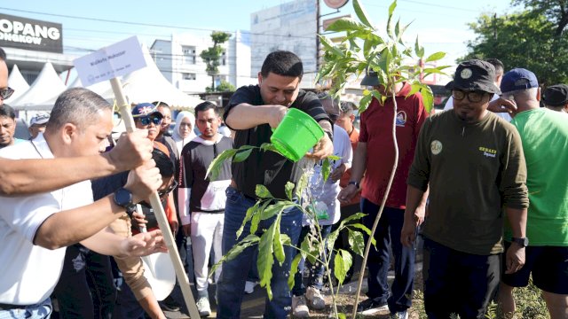 GPIB canangkan penanaman pohon. Foto: Istimewa.