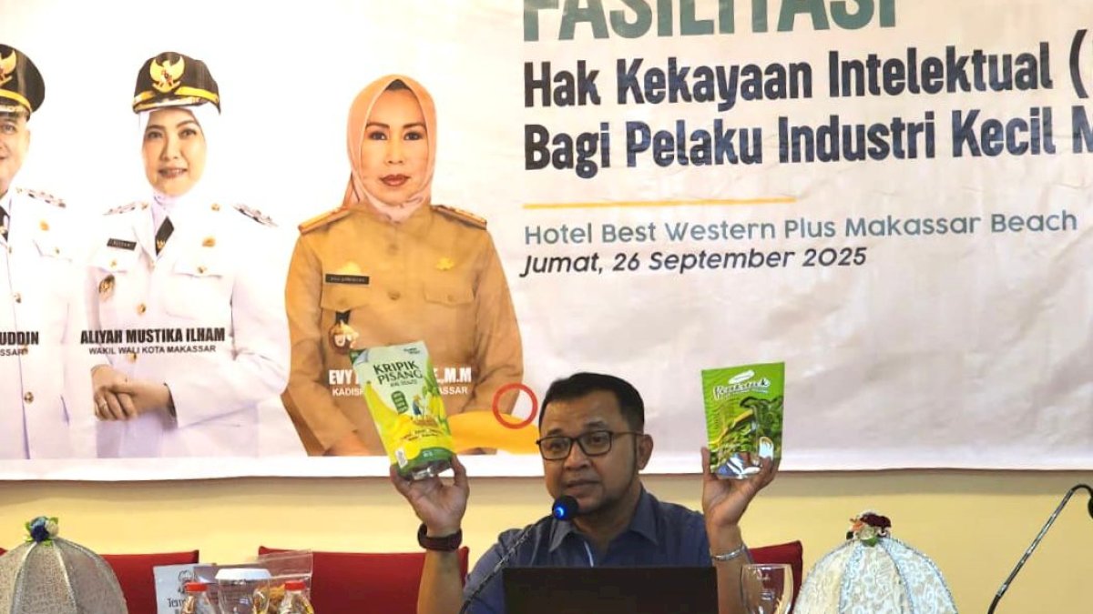 Kanwil Kemenkum Sulsel Fasilitasi Pendaftaran Merek Bagi IKM Makassar