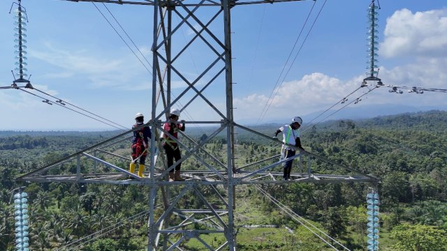 Infrastruktur kelistrikan PLN UIP Sulawesi. Foto: Istimewa.