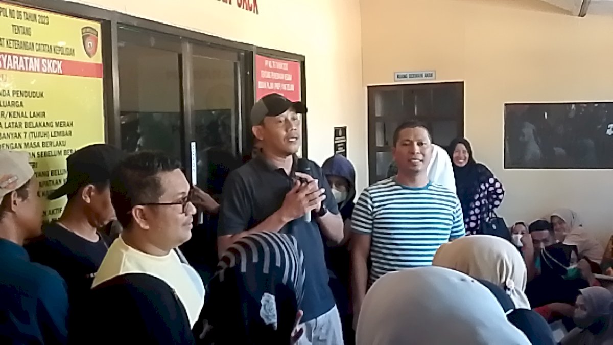Ribuan PPPK Padati Mapolres Jeneponto Urus SKCK, Jadwal Diperpanjang hingga 22 September