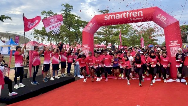 Smartfren Run 2025 di Bulukumba Sulsel. Foto: Istimewa.