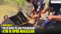 VIDEO: Polisi Buru Pelaku Penjarahan ATM di DPRD Makassar