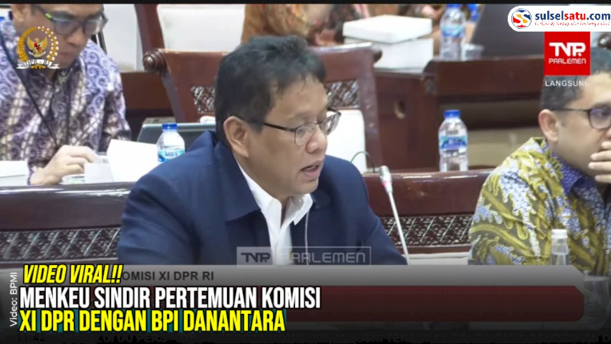 VIDEO: Menkeu Sindir Pertemuan Komisi XI DPR dengan BPI Danantara