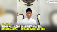 VIDEO: Menag Nasaruddin Umar Minta Maaf soal Pernyataannya, Tegaskan Komitmen Negara