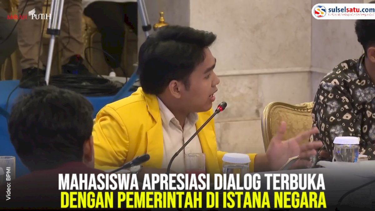 VIDEO: Mahasiswa Apresiasi Dialog Terbuka dengan Pemerintah di Istana Negara