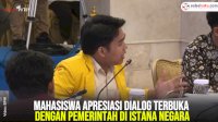 VIDEO: Mahasiswa Apresiasi Dialog Terbuka dengan Pemerintah di Istana Negara