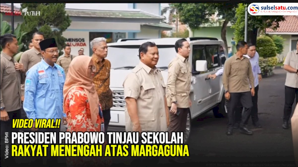 VIDEO: Presiden Prabowo Tinjau Sekolah Rakyat Menengah Atas Margaguna