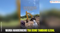 VIDEO: Warga Mandengeng Toa Demo Tambang Ilegal