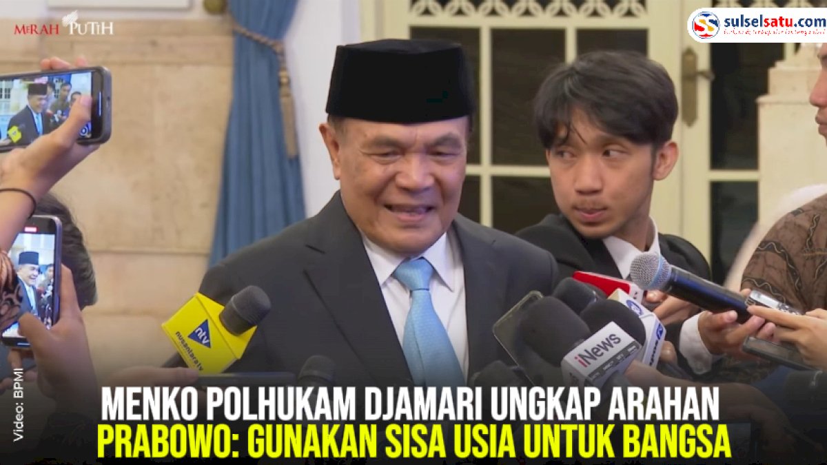 VIDEO: Menko Polhukam Djamari Ungkap Arahan Prabowo: Gunakan Sisa Usia untuk Bangsa