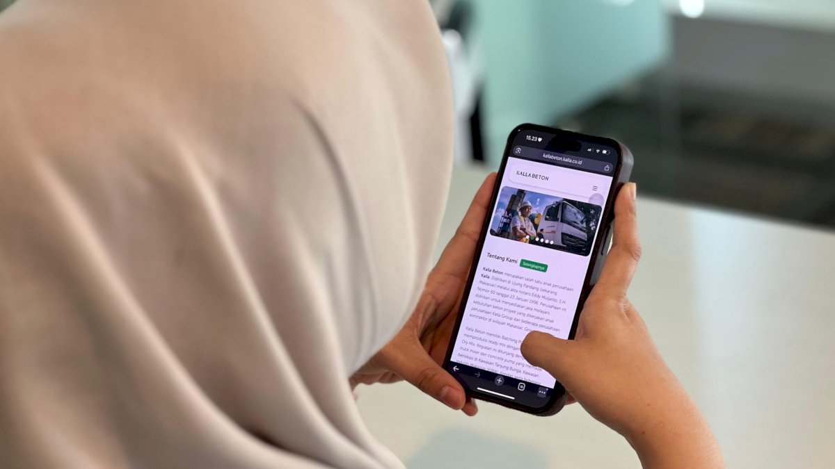 Website Kalla Beton Mudahkan Konsumen Rencanakan Pembangunan Lewat Fitur Simulasi