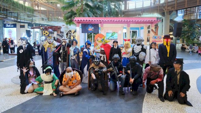 Peserta cosplay di acara Steal The BeAT x One Piece Tahilalats. Foto: Istimewa.