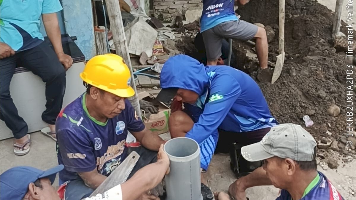 Besok, PDAM Makassar Pasang Gate Valve 6, Suplai Air Sejumlah Wilayah Terdampak