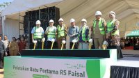 Wali Kota Munafri Dampingi Jusuf Kalla Letakkan Batu Pertama Gedung Baru RS Faisal