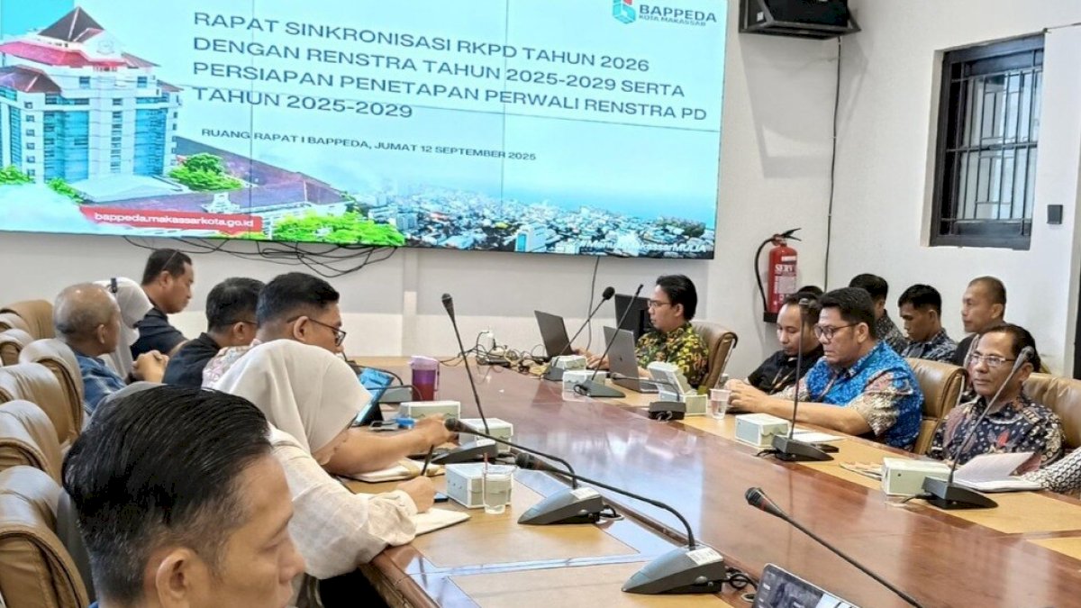Bappeda Sinkronisasi Rencana Kerja OPD
