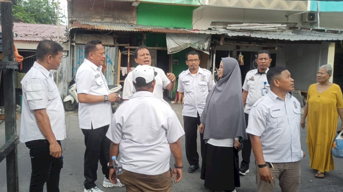 Perumda Pasar Makassar Bantu Pemulihan Pasca Kebakaran di Pasar Kerung-Kerung