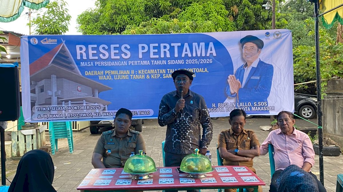 Serap Aspirasi Warga, Ruslan Lallo Fokus pada Drainase, Kanal, dan Lampu Jalan