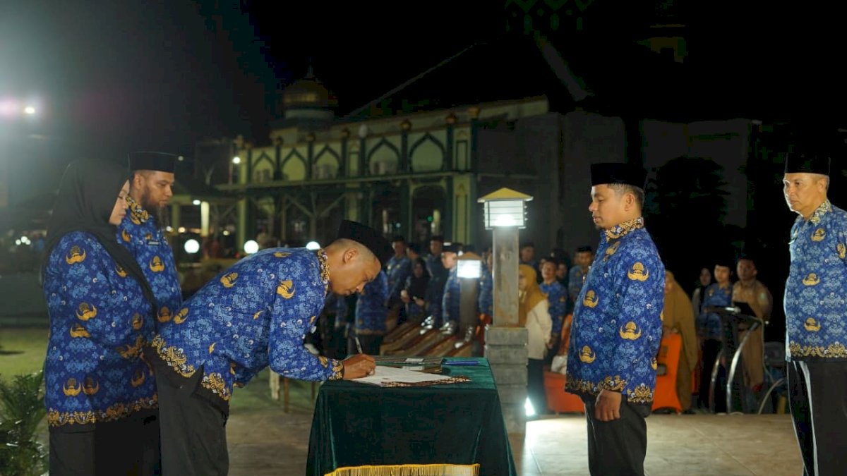 42 PPPK Tahap II Dilantik di Parepare, Wali Kota Ingatkan Sanksi Bagi Pelanggar